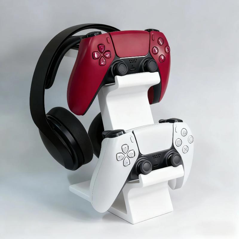 Gaming Console All In One - Support de manette 3-en-1 pour bureau