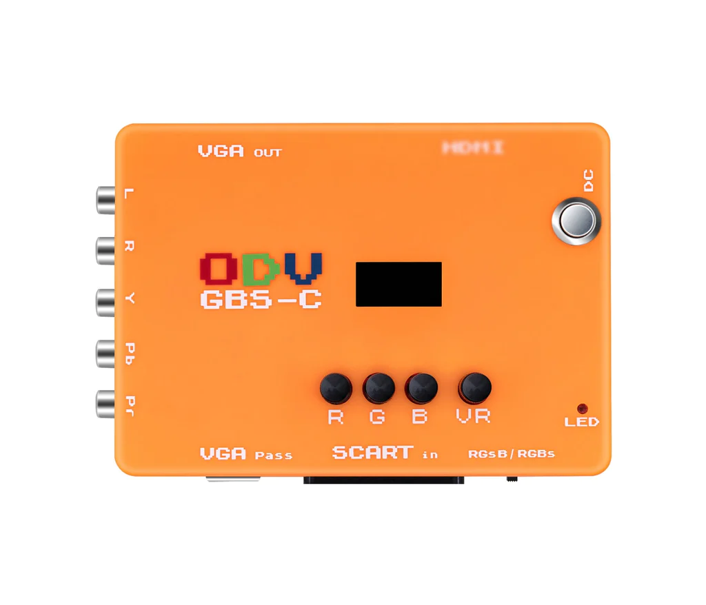 Gaming Console Years - Mcbazel ODV-GBS-C composant VGA/Scart vers VGA/HDMI