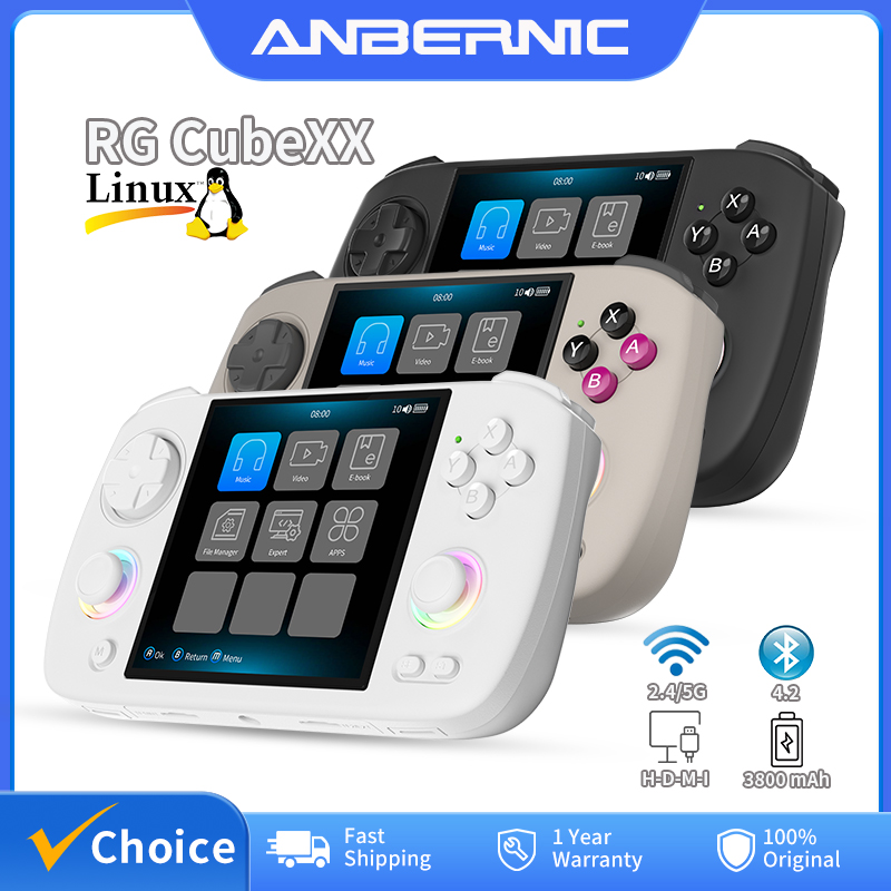 Gaming Console Anbernic - ANBERNIC RG Cubexx rétro Console de