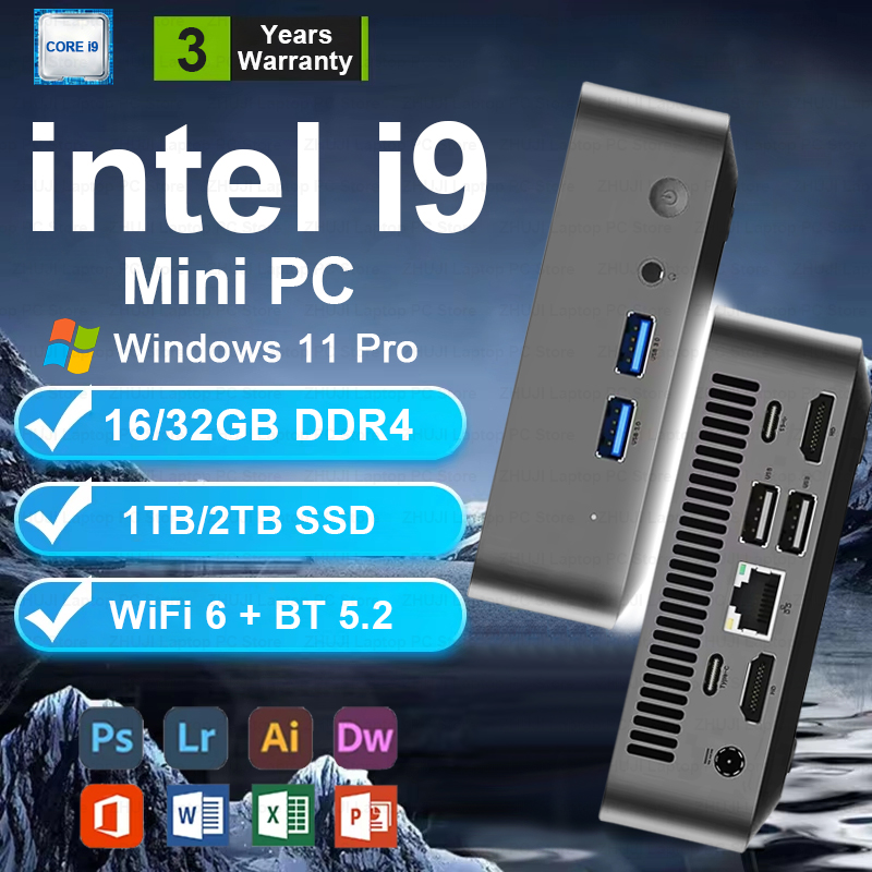 Gaming Console Mini - Mini PC Windows 11 Intel Core