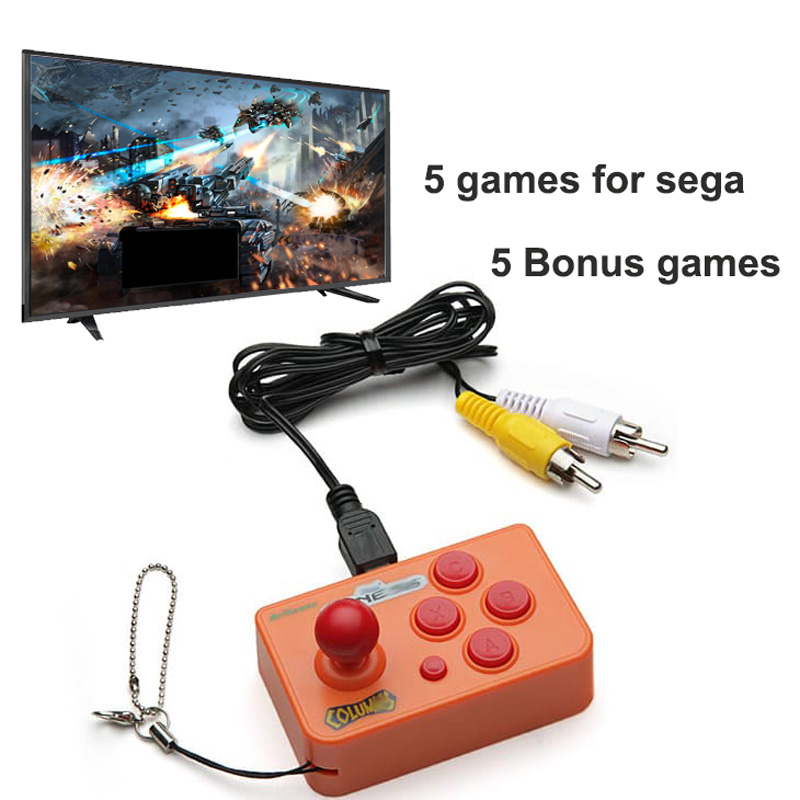 Mini Joystick d'arcade avec 10 - Gaming Console Keychain avis et prix