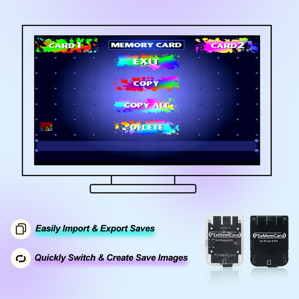 PSxmemcard Save Storage de don - Gaming Console All In One avis et prix