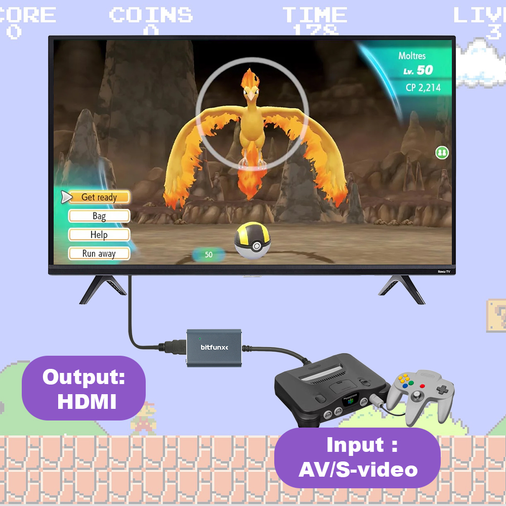 Bitfunx – adaptateur vidéo 720 - Gaming Console All In One avis et prix