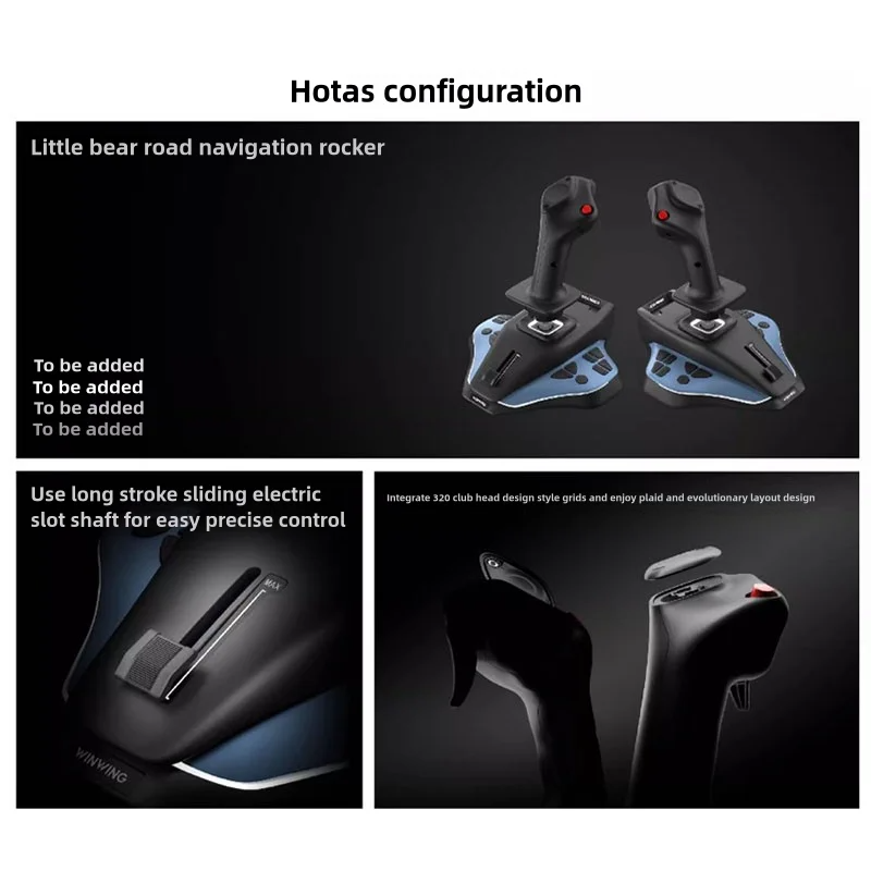 Simulateur de vol Winwing URSA - Flight Joystick Sim avis et prix