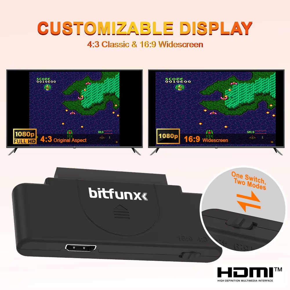 Bitfunx HDMI ™   Adaptateur Au - Gaming Console All In One avis et prix