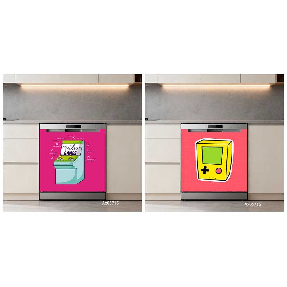 Autocollant de porte de lave-v - Gaming Console Room avis et prix