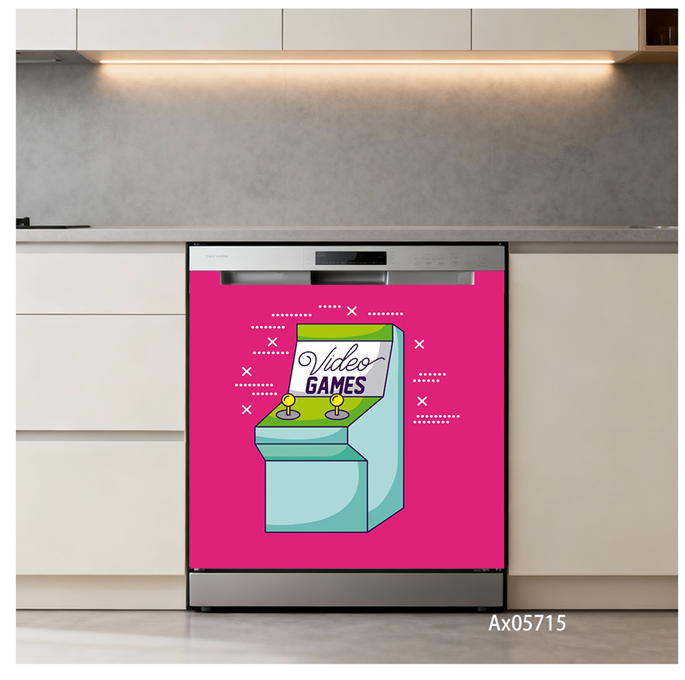 Autocollant de porte de lave-v - Gaming Console Room avis et prix
