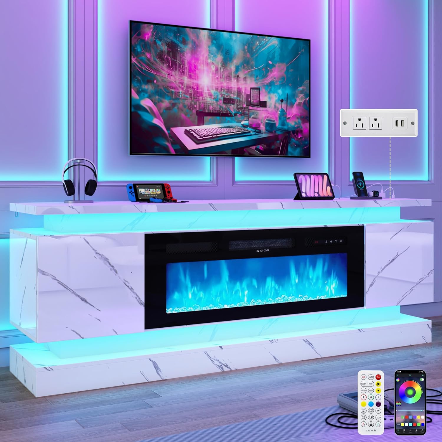 Supports TV LED 71 pouces avec - Gaming Console Room avis et prix