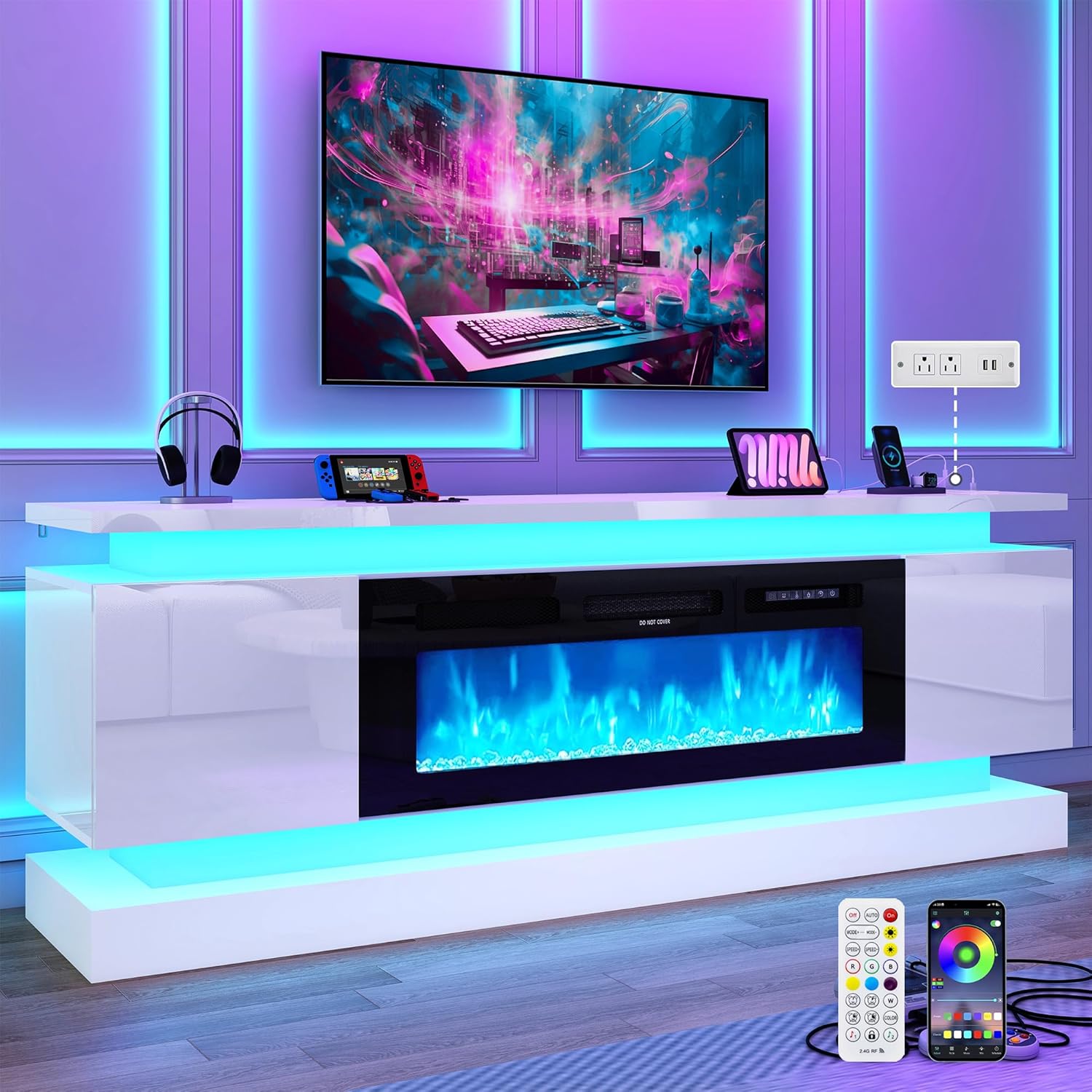 Supports TV LED 71 pouces avec - Gaming Console Room avis et prix