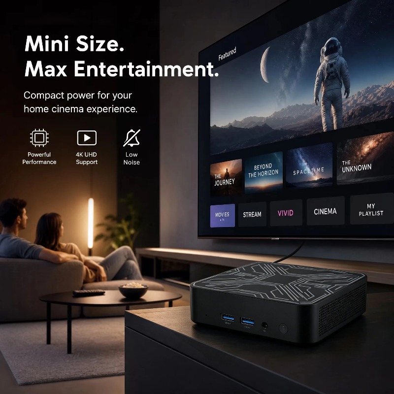 Nouveau Mini PC Portable 2026  - Gaming Console Mini avis et prix
